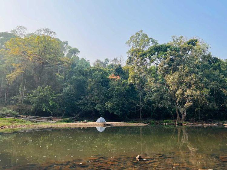 Coorg River Rock Camping Мадикери Экстерьер фото